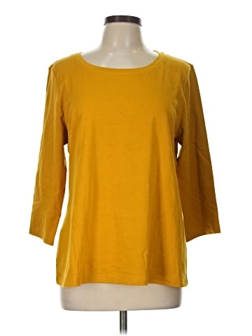 Isaac Mizrahi LIVE! 3/4 Sleeve T-Shirt (view 1)