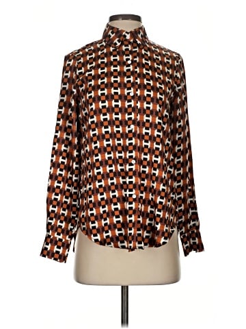 Elie Tahari Long Sleeve Blouse (view 1)