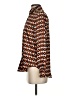 Elie Tahari 100% Polyester Print Brown Long Sleeve Blouse Size XS - photo 5