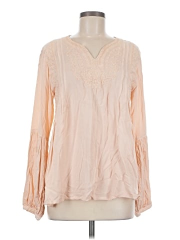 Solitaire Long Sleeve Blouse (view 1)