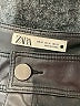 Zara 100% Polyurethane Black Casual Pants Size 10 - photo 4