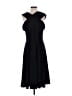 ASOS Solid Black Cocktail Dress Size 14 - photo 1
