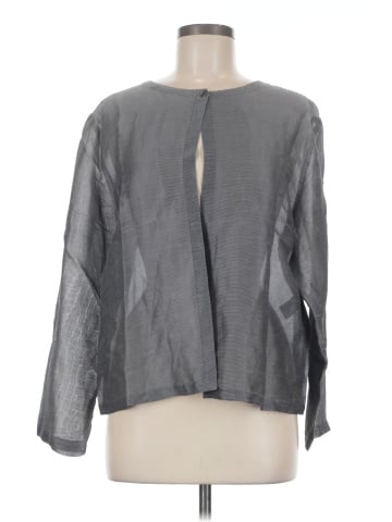 Eileen Fisher Long Sleeve Blouse (view 1)