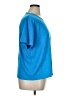 Cabin Creek Blue Short Sleeve Top Size 16 - photo 4