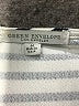 Green Envelope Ivory 3/4 Sleeve Top Size M - photo 7