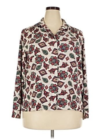 Alfred Dunner Long Sleeve Blouse (view 1)