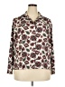 Alfred Dunner 100% Polyester Paisley Ivory Long Sleeve Blouse Size 18 - photo 1