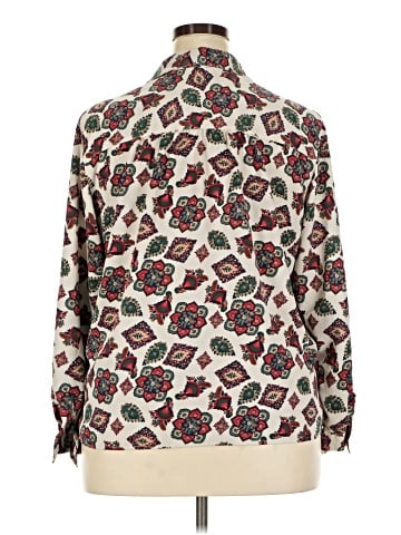 Alfred Dunner Long Sleeve Blouse (view 2)
