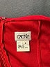 Cache 100% Silk Red Cocktail Dress Size 4 - photo 7