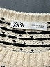 Zara Ivory Long Sleeve Top Size S - photo 7