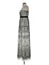 BCBGMAXAZRIA Paisley Gray Cocktail Dress Size 4 - photo 5