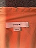 Vince. 100% Cotton Solid Orange Short Sleeve Button-Down Shirt Size XS - photo 4