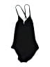 1937 Solid Black One Piece Swimsuit Size 0 - photo 1