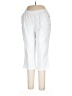 Chic Solid White Casual Pants Size 16 - photo 1
