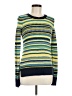 BCBGMAXAZRIA 100% Cotton Stripes Yellow Pullover Sweater Size M - photo 1