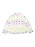 Gymboree 100% Polyester Hearts White Track Jacket Size 6 - photo 1
