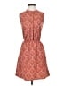 Merona Paisley Orange Casual Dress Size XS - photo 1