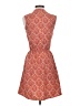 Merona Paisley Orange Casual Dress Size XS - photo 2