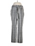 Lila Rose Stripes Gray Casual Pants Size 6 - photo 1