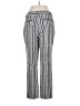 Lila Rose Stripes Gray Casual Pants Size 6 - photo 2
