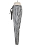 Lila Rose Stripes Gray Casual Pants Size 6 - photo 5