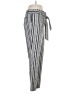 Lila Rose Stripes Gray Casual Pants Size 6 - photo 4