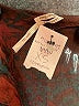 Leon Max 100% Silk Paisley Burgundy Cocktail Dress Size XS - photo 8