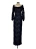 Xscape 100% Nylon Blue Cocktail Dress Size 4 - photo 2