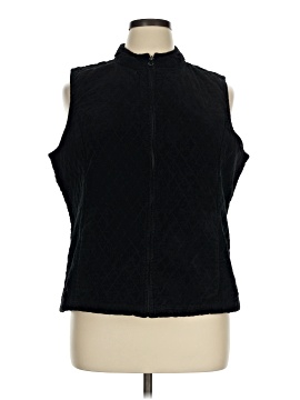 Basic Editions Faux Fur Vest