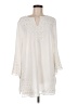 Chico's 100% Polyester Ivory 3/4 Sleeve Blouse Size Med (1) - photo 1