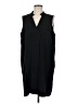 MICHAEL Michael Kors 100% Polyester Solid Black Cocktail Dress Size M (estimated) - photo 1