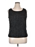 Le Bos Silver Sleeveless Top Size 14W - photo 1