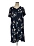 J.Jill Floral Blue Casual Dress Size XL - photo 1