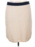Flat White 100% Cotton Solid Ivory Casual Skirt Size XL - photo 1