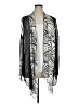 Travelers by Chico's 100% Polyester Black Kimono Size XL (3) - photo 1