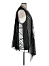 Travelers by Chico's 100% Polyester Black Kimono Size XL (3) - photo 4
