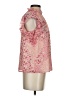Maison d' Amelie 100% Polyester Pink Sleeveless Blouse Size S - photo 4