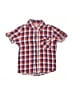 Appaman 100% Cotton Plaid Red Short Sleeve Button-Down Shirt Size 4T - photo 1
