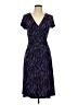 Connected Apparel Purple Cocktail Dress Size 10 - photo 1