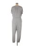 Gap Solid Gray Jumpsuit Size XL - photo 2