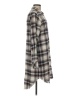 Dylan 100% Cotton Plaid Gray Casual Dress Size M - photo 5