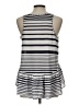 Xhilaration 100% Polyester Silver Sleeveless Blouse Size L - photo 2