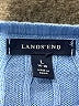 Lands' End Blue Pullover Sweater Size L - photo 7