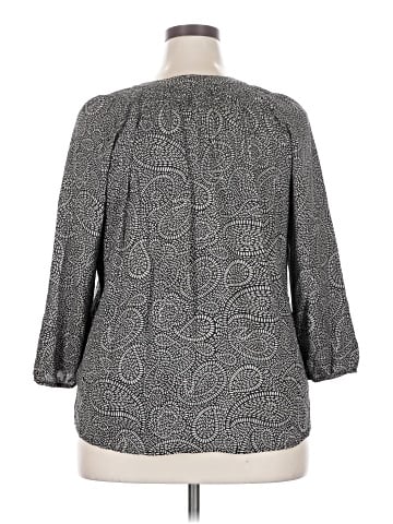 Croft & Barrow 3/4 Sleeve Blouse (view 2)