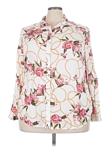 Fred David 3/4 Sleeve Blouse (view 1)