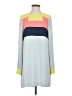 BCBGMAXAZRIA 100% Polyester Color Block Gray Casual Dress Size S - photo 1