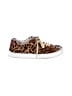 Johnny Was Animal Print Brown Sneakers Size 5 1/2 - photo 1
