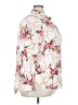 Fred David 100% Rayon Floral Ivory 3/4 Sleeve Blouse Size 3X - photo 4
