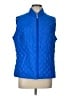 Karen Scott Sport 100% Polyester Blue Vest Size L - photo 1