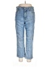 Express Solid Blue Jeans Size 14R - photo 1